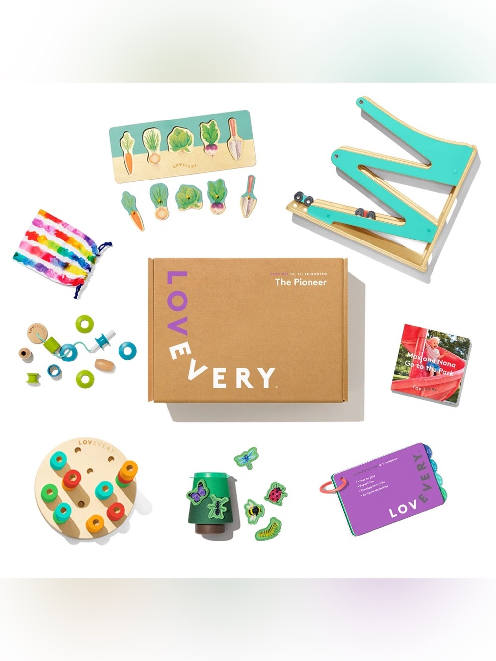 Lovevery The Pioneer Kit - 16, 17, 18 Months Full Kit in Original Box